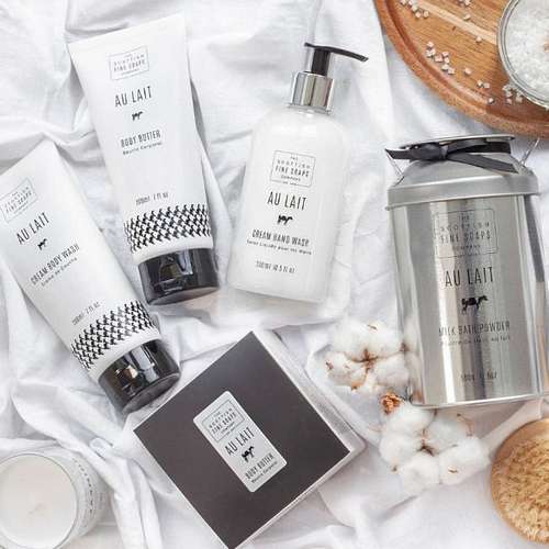 Scottish Fine Soaps Au Lait stockist The Old School Beauly