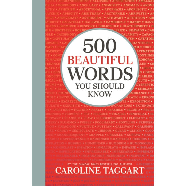 500 Beautiful Words You Should Know by Caroline Taggart book front