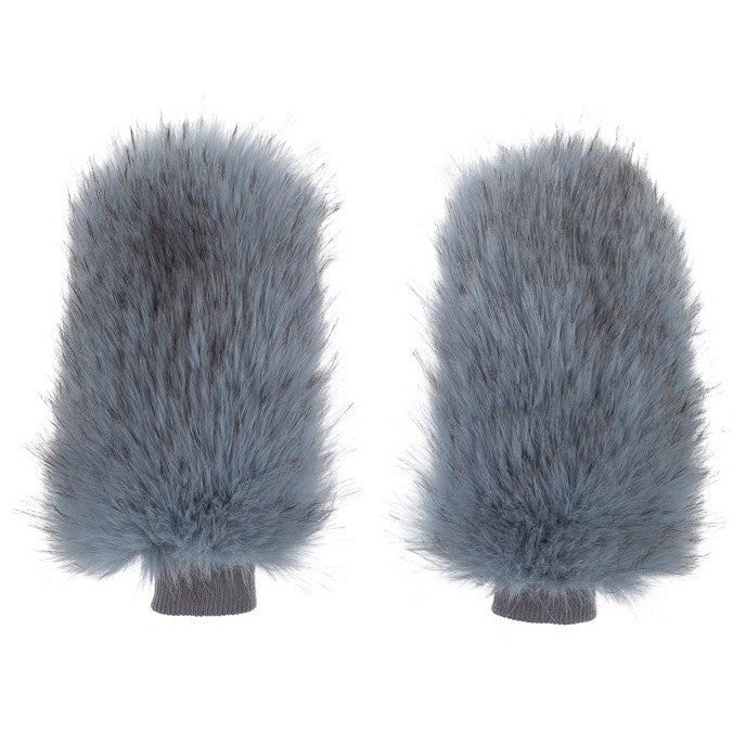 Alex Max Guanti Faux Fur Mittens Celeste GL2008 main