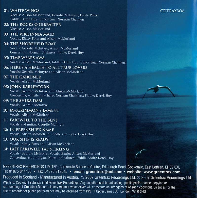 Alison McMorland & Geordie McIntyre - White Wings