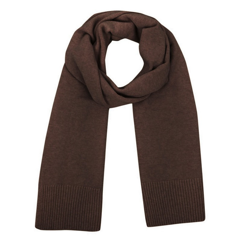 Amazing Woman Coby Supersoft Knitted Scarf Espresso looped