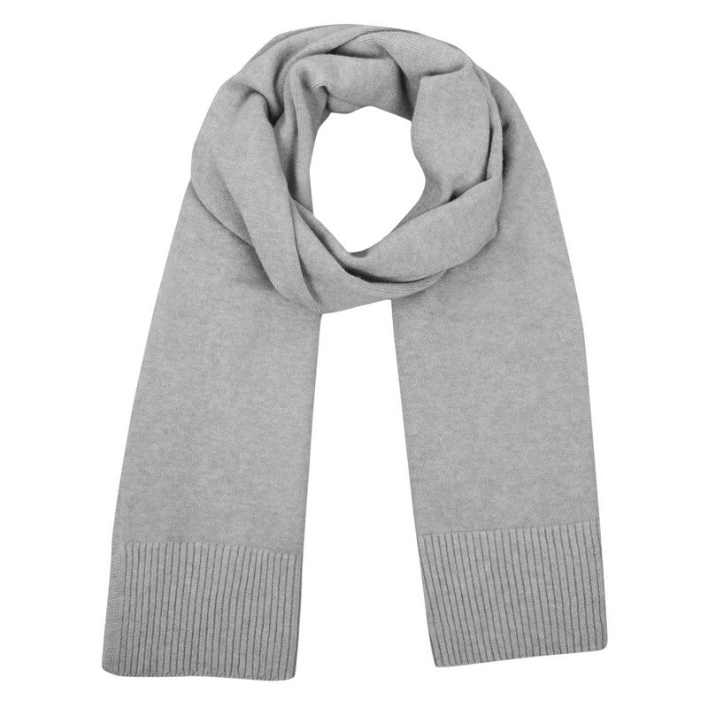 Amazing Woman Coby Supersoft Knitted Scarf Silver Grey looped