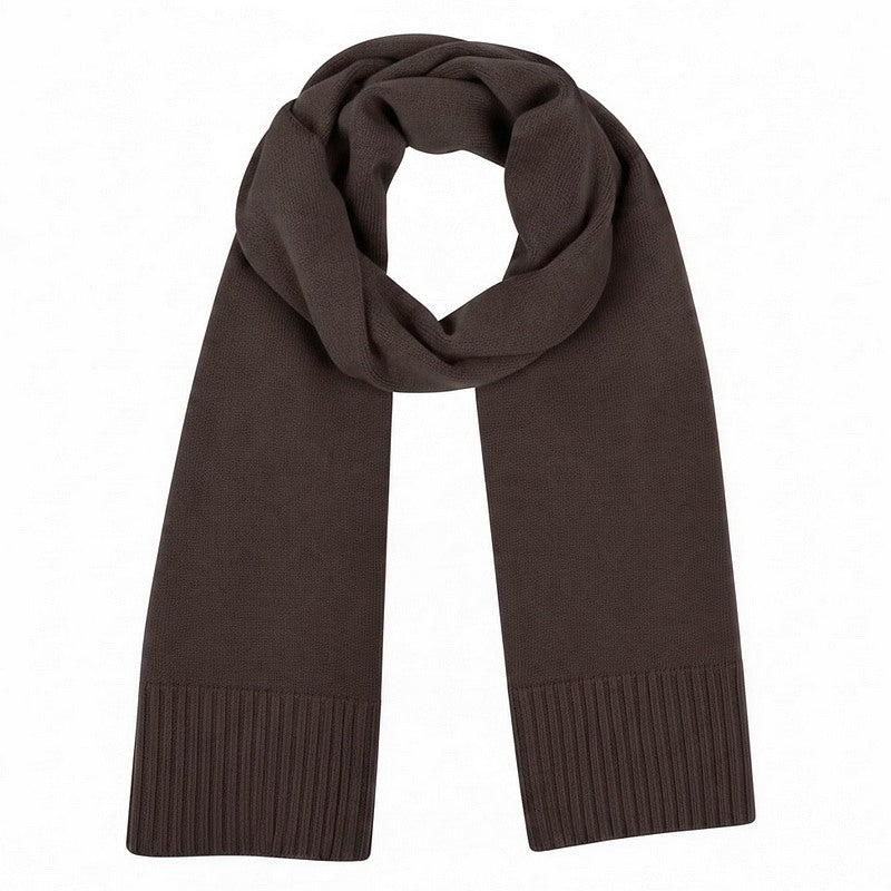Amazing Woman Coby Supersoft Knitted Scarf Slate Brown main