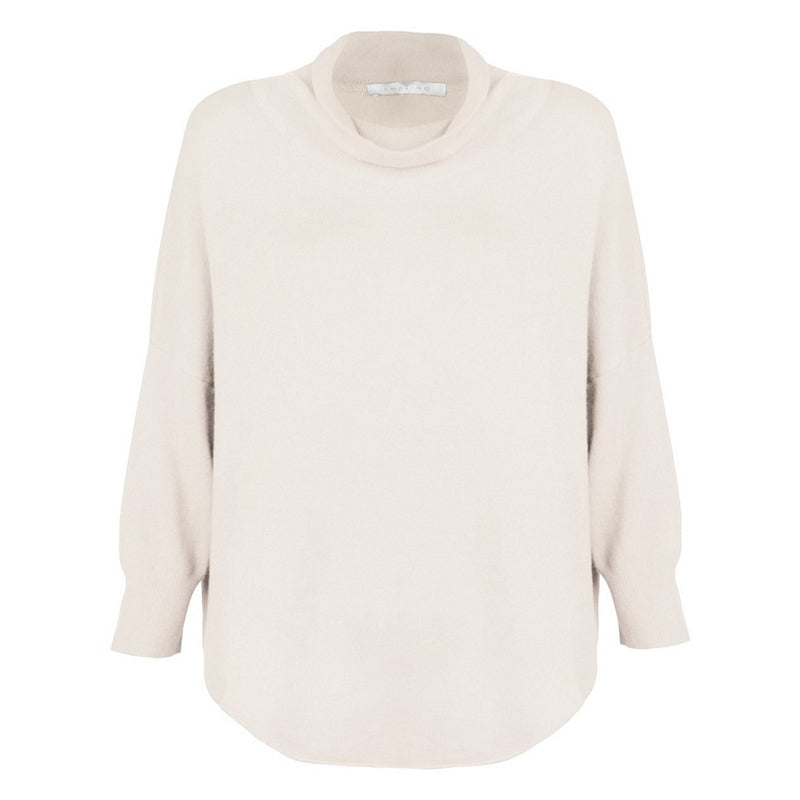 Amazing Woman Vera Oversized Jumper in Ivory front