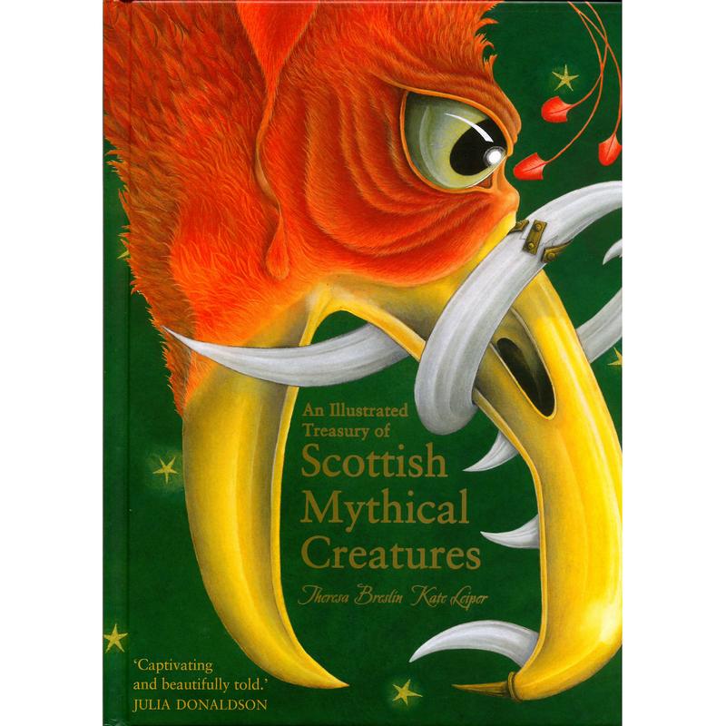 Illustrated Treasury Of Scottish Mythical Creatures cover