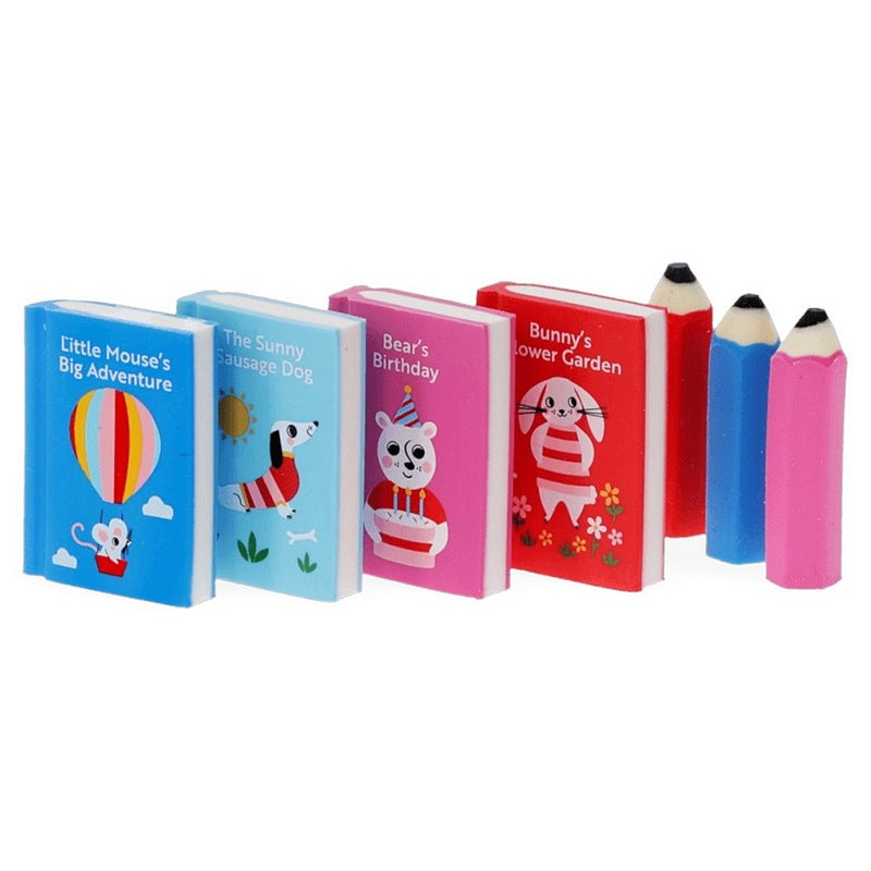 Animal Tales Erasers Set 31358 contents