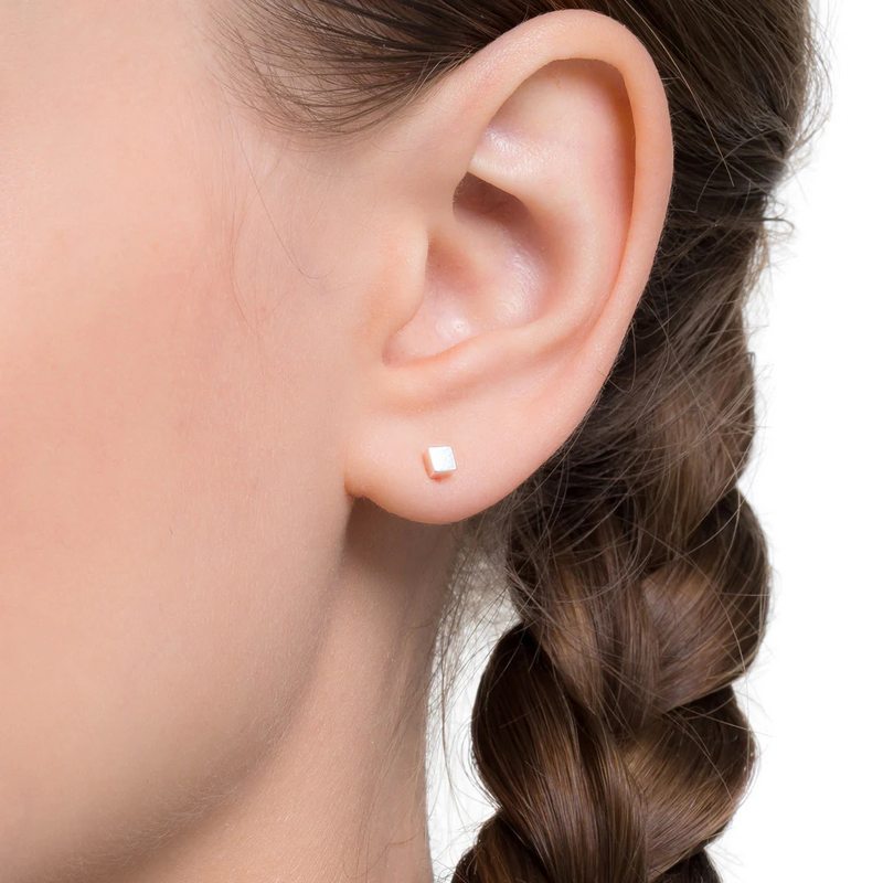 Annabella Moore Jewellery Perfectly Imperfection Earrings AM08-11E on model