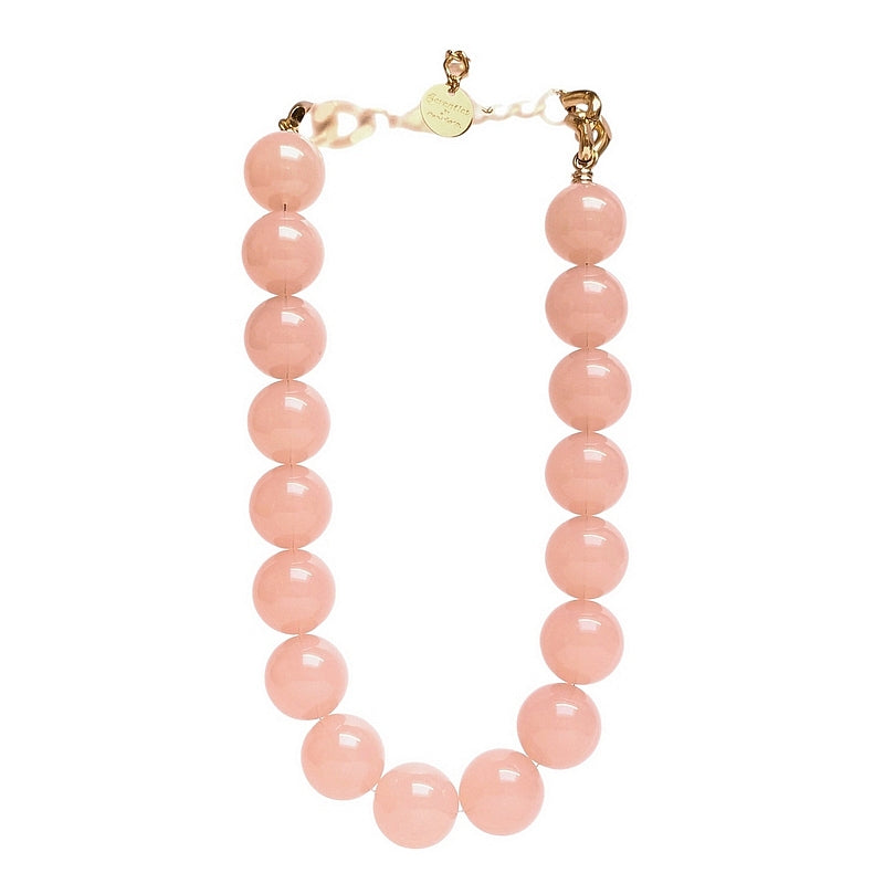 Antura Balloon Full Necklace in Blush ACJ910175 main