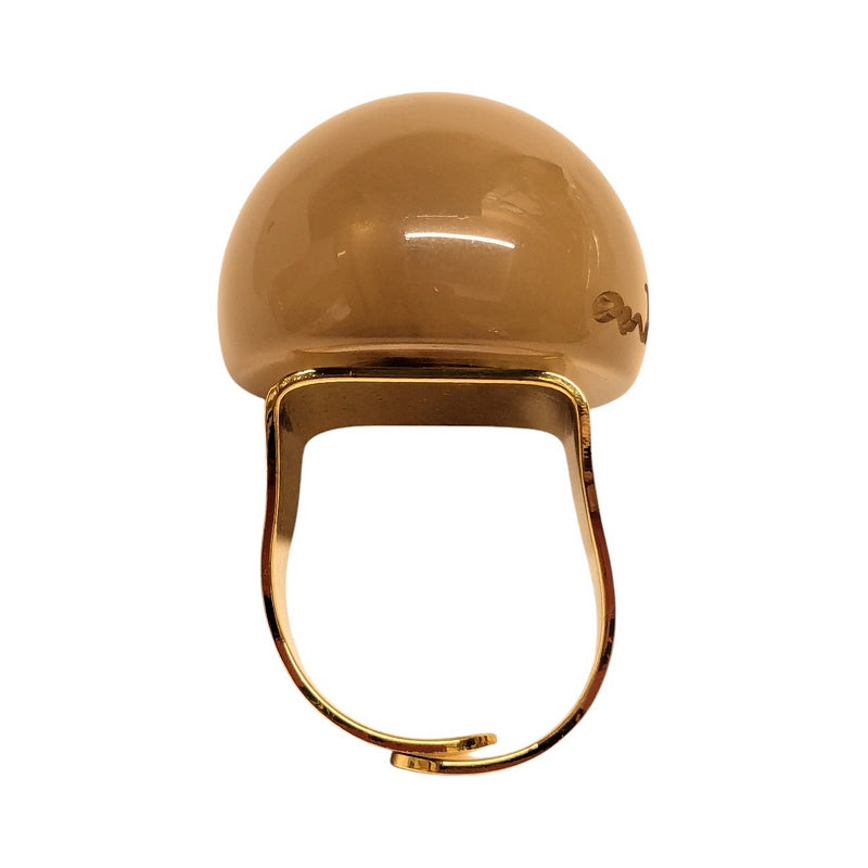 Antura Large Balloon Ring in Cappuccino AAJ93013 side