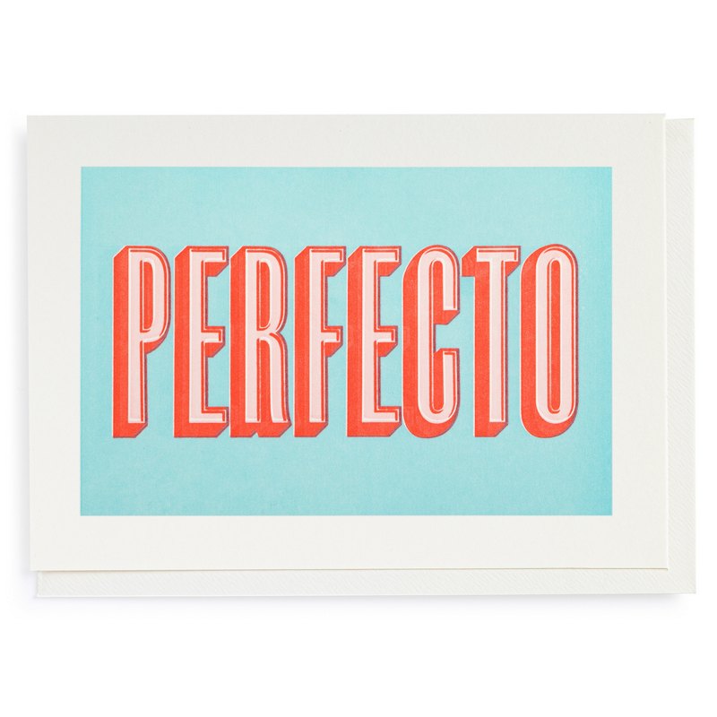 Archivist Gallery Perfecto Greetings Card QP605 front