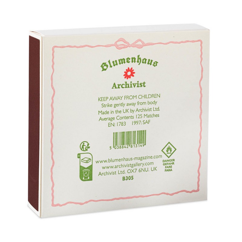 Archivist Gallery With Love Flower Blumenhaus Matches B305 back angle