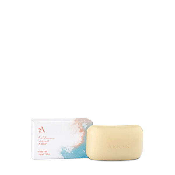 Arran Aromatics Kildonan Orris & Violet Leaf Soap Bar KIL001 main