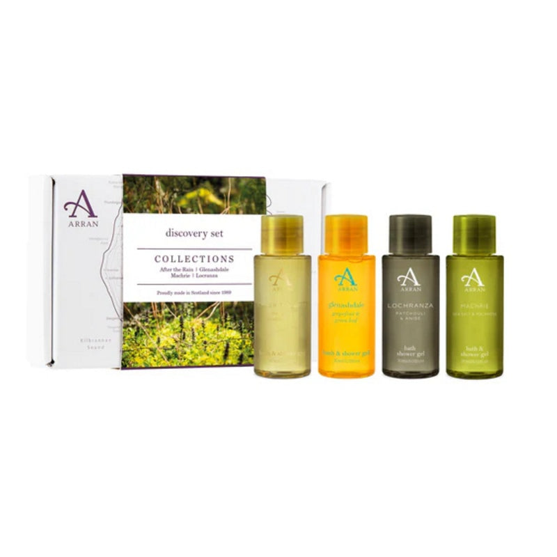Arran Aromatics Unisex Shower Gel Discovery Gift Set front