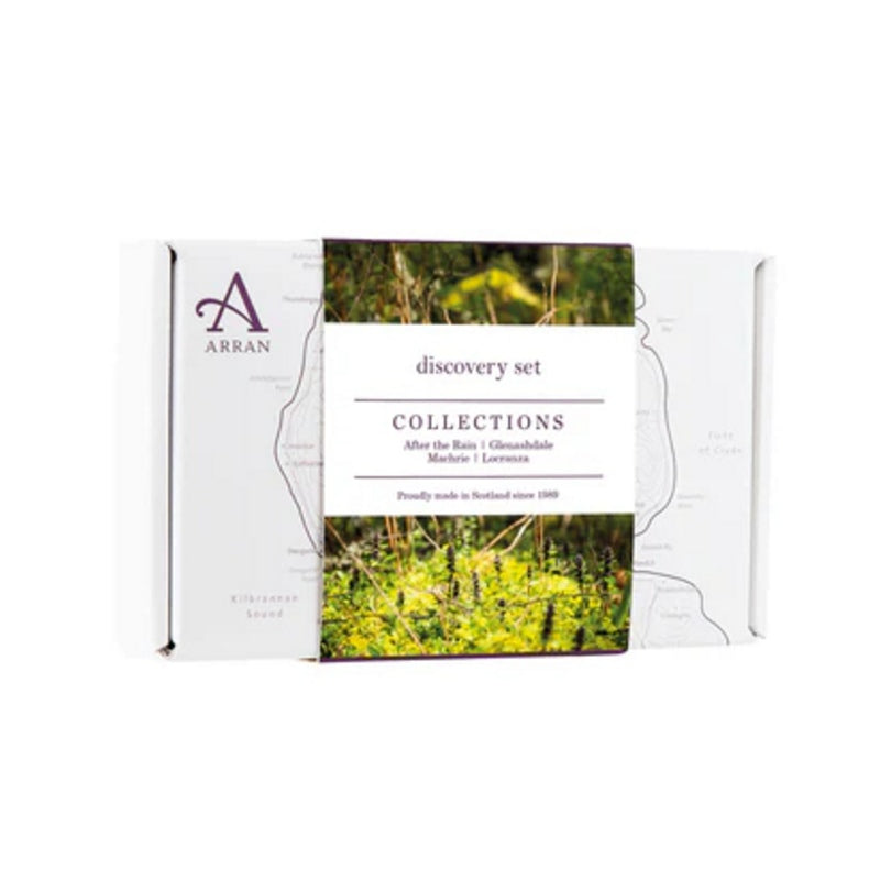 Arran Aromatics Unisex Shower Gel Discovery Gift Set packaging