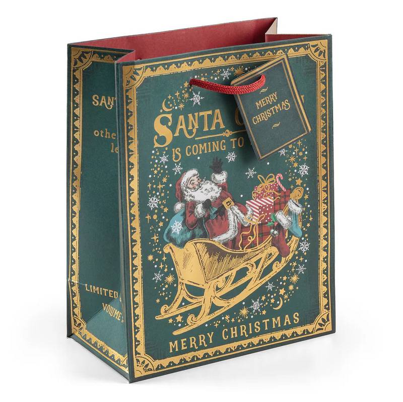 Art File Storybook Santa Medium Gift Bag GBX277 main