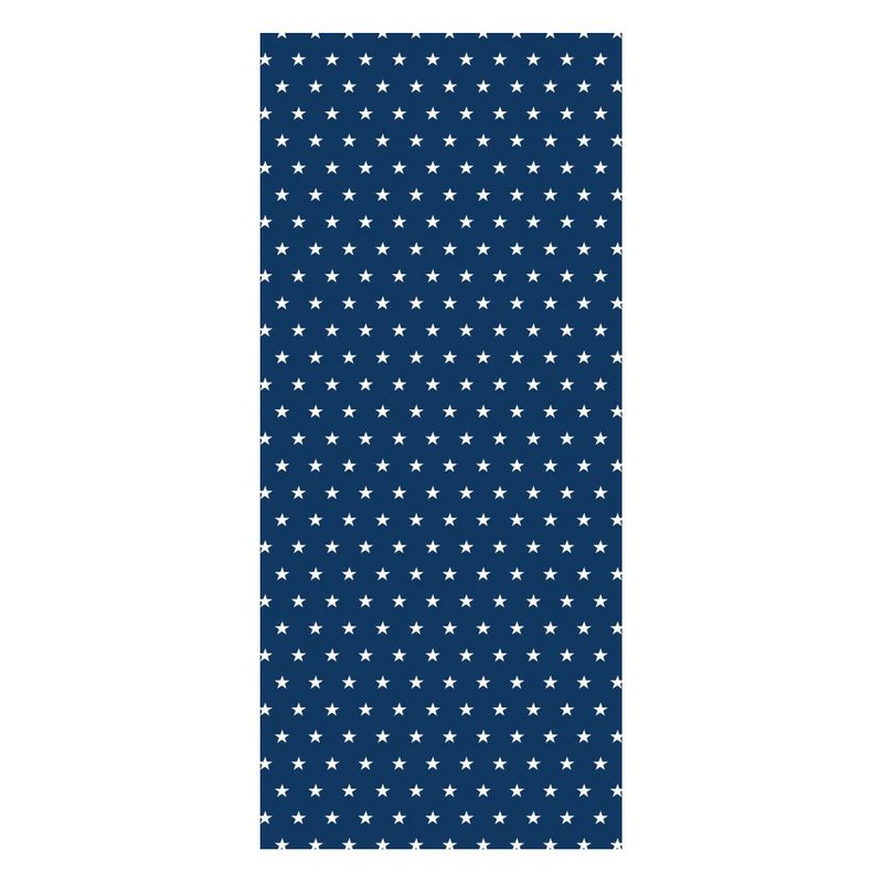 Art File Tissue Paper White Stars on Blue TIS31
