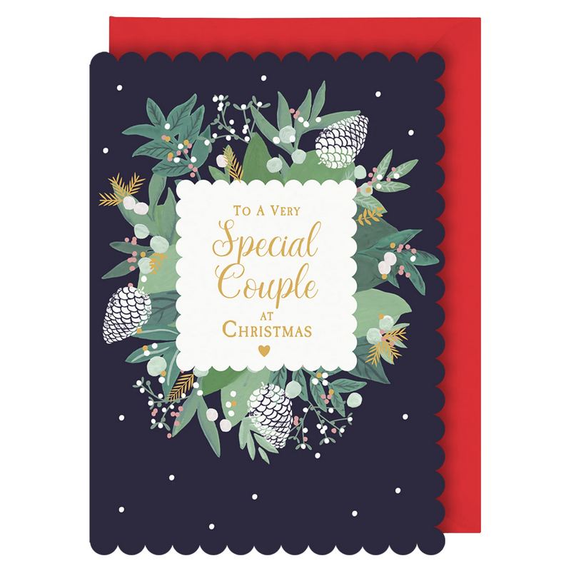 Art File Winterberry Christmas Card To A Very Special Couple AFRX104 main