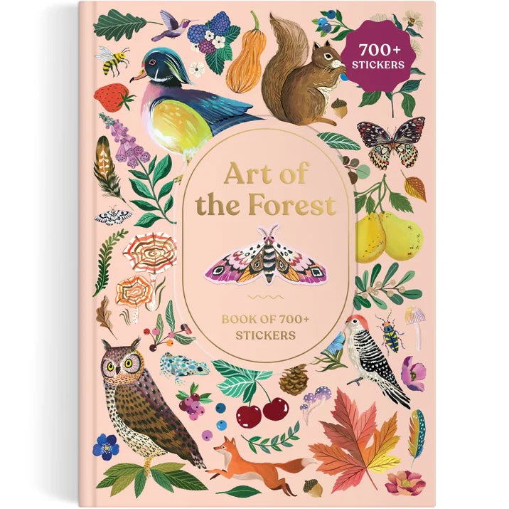 Art of the Forest 100 Page Sticker Book front