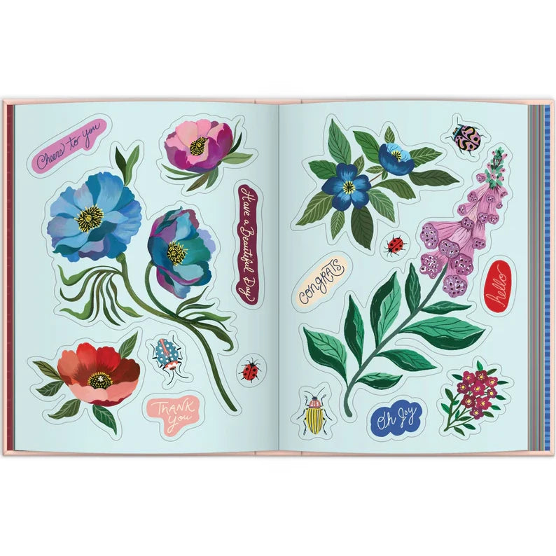 Art of the Forest 100 Page Sticker Book inside 1