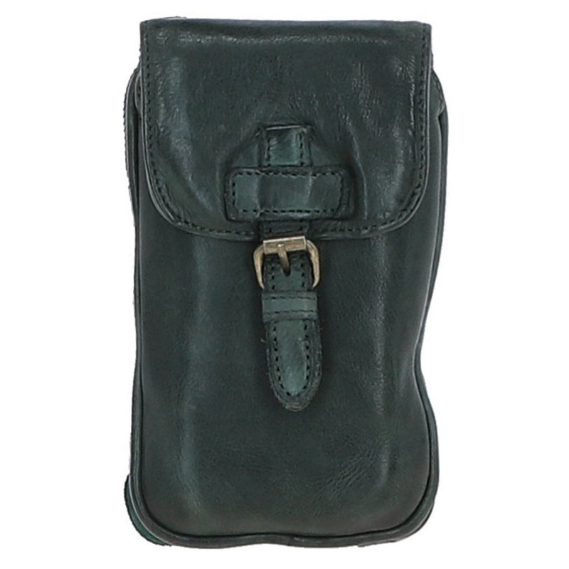 Ashwood Leather Crossbody Bag Small Green D-99-GREEN main