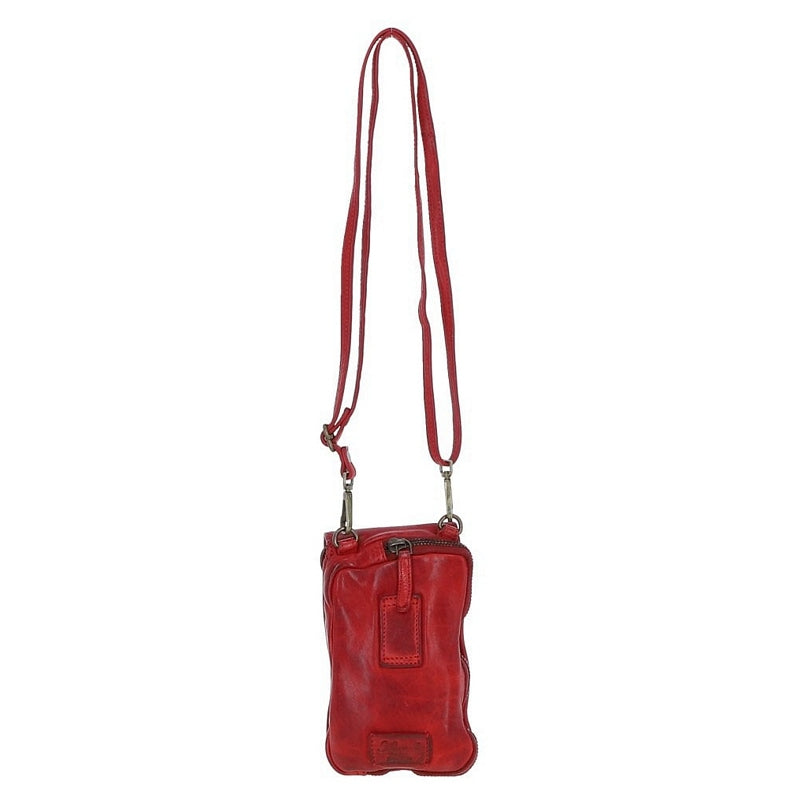 Ashwood Leather Crossbody Bag Small Red D-99-RED rear