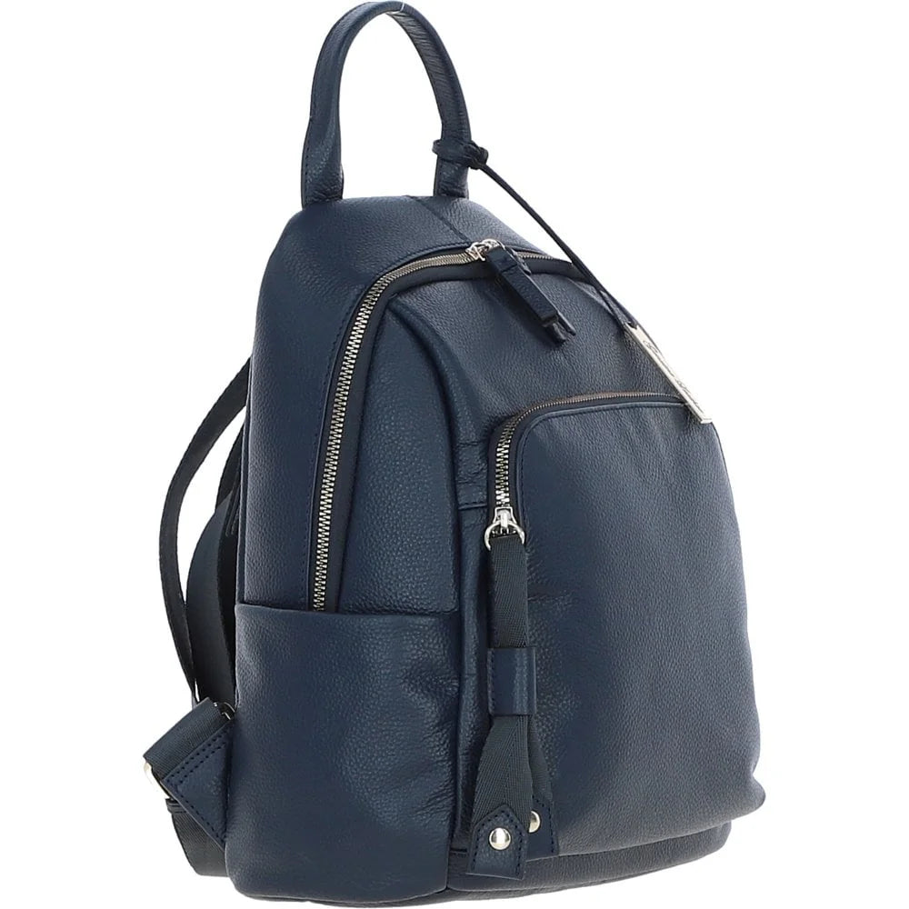 ashwood leather backpack Ashwood Leather Ladies Backpack Navy X-37