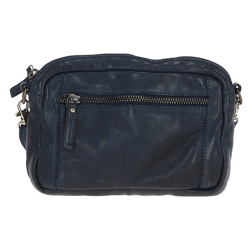 Ashwood Leather Vintage Cross Body Bag D-98-Navy main