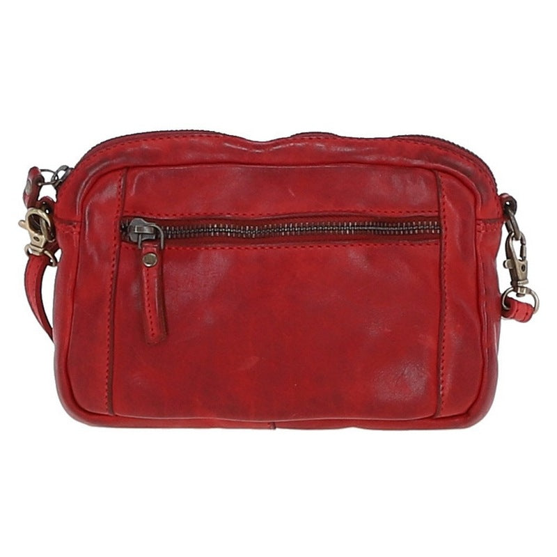 Ashwood Leather Vintage Cross Body Bag D-98-Red main