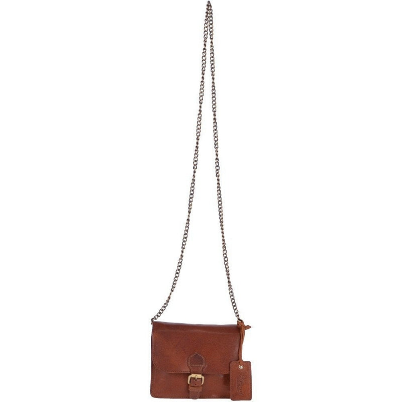 Ashwood Leather Vintage Mini Leather Shoulder Bag With Chain Strap Honey G-27 front