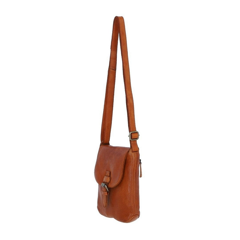Ashwood Leather Shoulder Bag in Tan D-90-TAN side