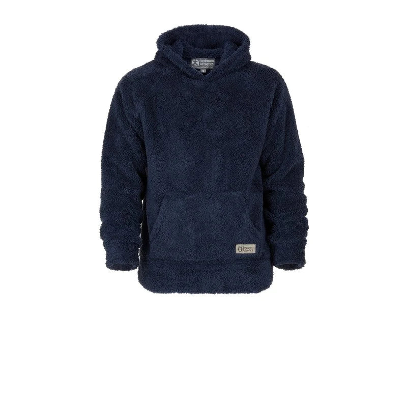 Bedroom Athletics Charlie Bear Fleece Hooded Top Navy front