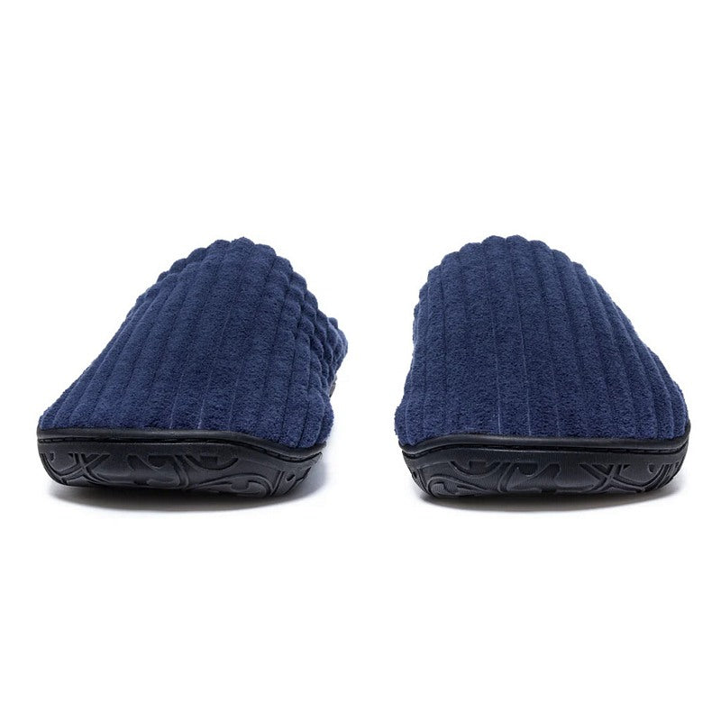 Bedroom Athletics Jamie Jumbo Cord Mule Slipper Navy 211-272-191-990 front