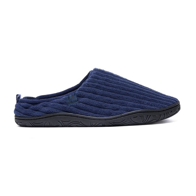Bedroom Athletics Jamie Jumbo Cord Mule Slipper Navy 211-272-191-990 side