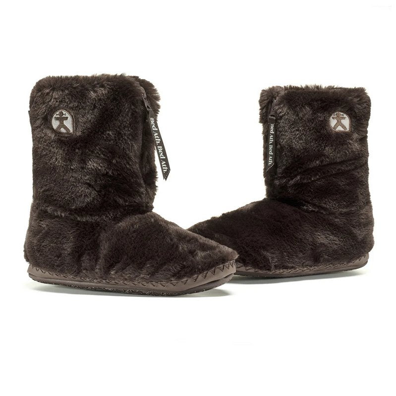 Bedroom Athletics Marilyn Faux Fur Slipper Boot Dark Chocolate 210-079-202-990 pair