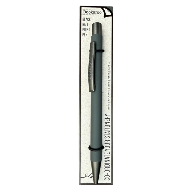 Bookaroo Pen Charcoal front