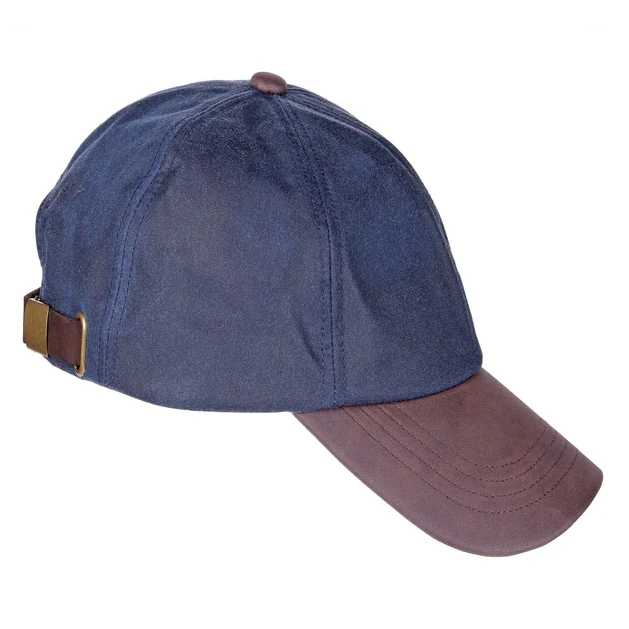 Brora Drywax Baseball Cap ZH225 Deep Ocean