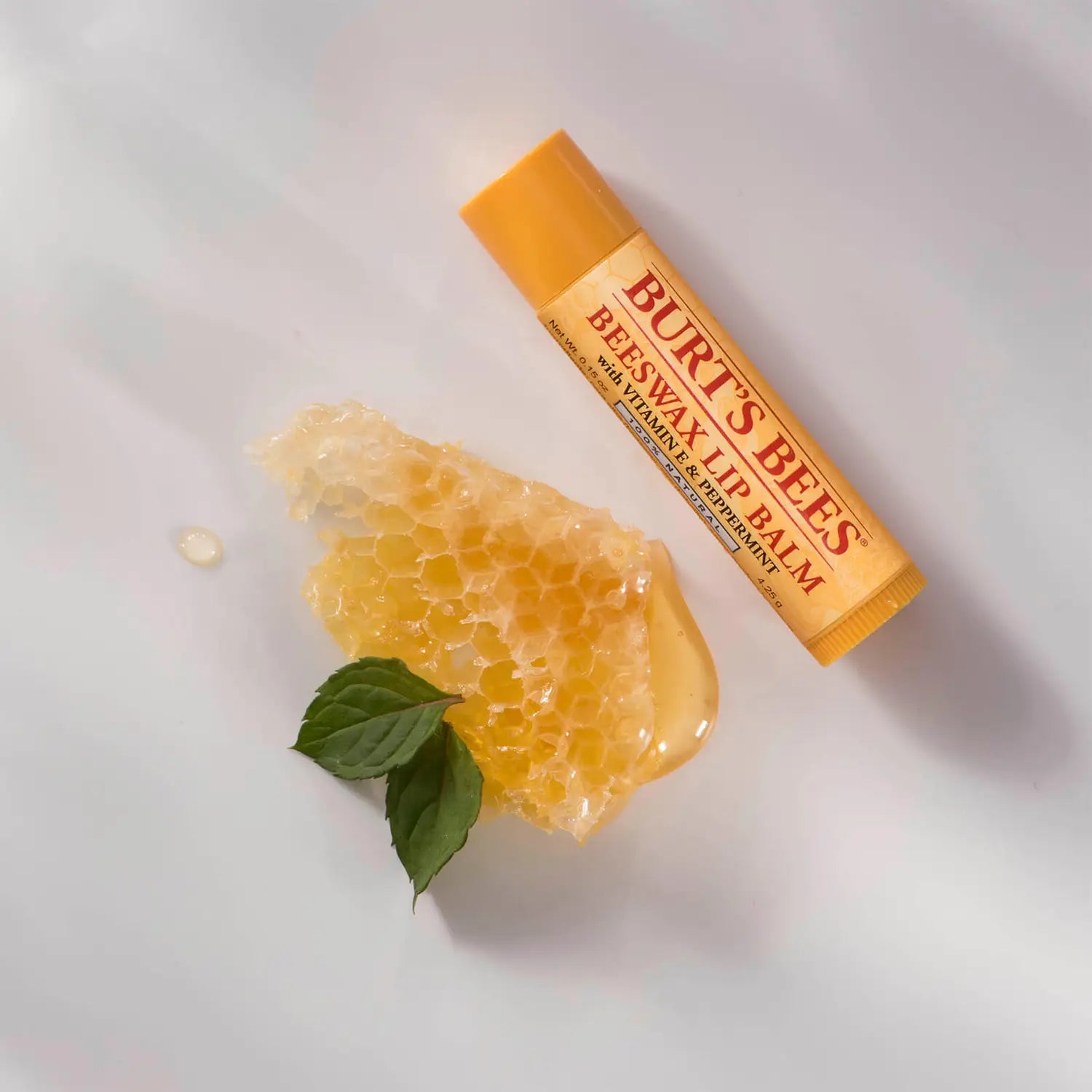 Burt's Bees Beeswax Lip Balm Tube lifestyle
