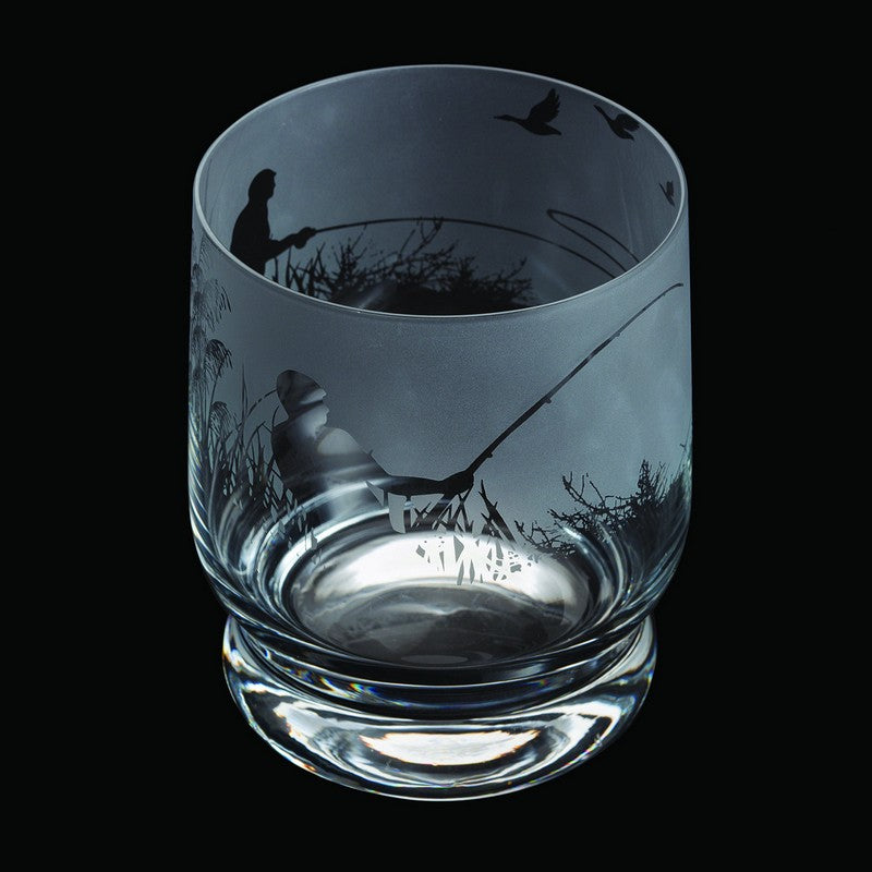 Caithness Glass Aspect Engraved Tumbler Fly Fishing TU3407/5 main