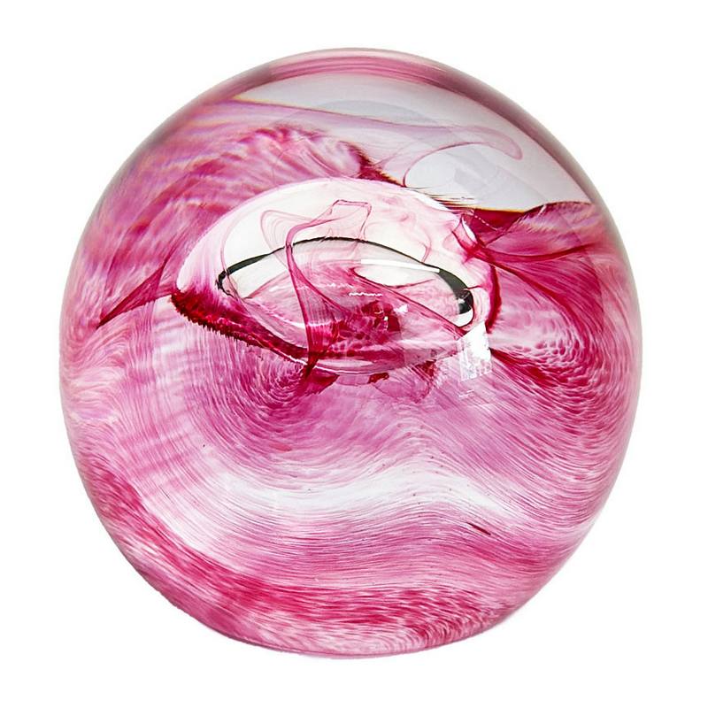 Caithness Glass Mooncrystal Ruby Paperweight U25022 main