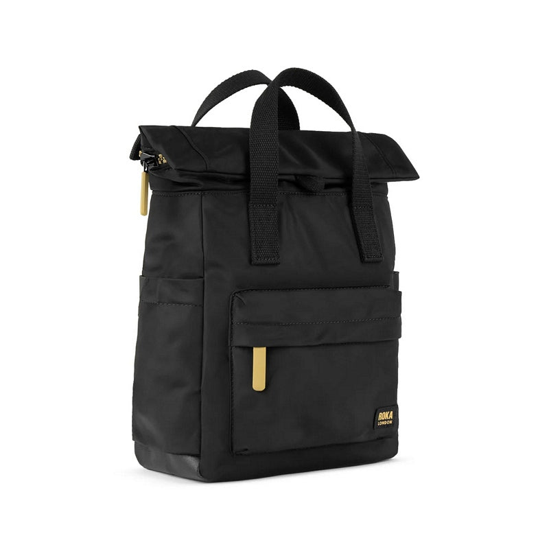 Roka Canfield B Sustainable Small Gold Label Black side