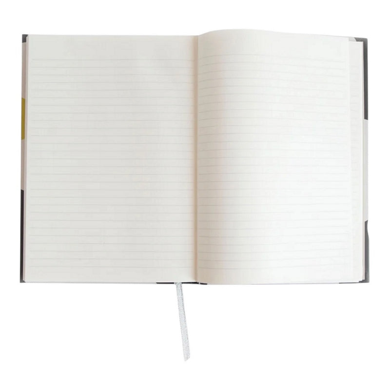 Caroline Gardner Casebound Slim Notebook Multi Flower Charcoal SCD110 inside pages