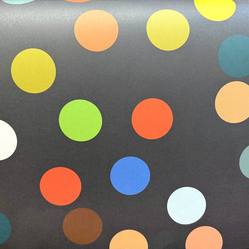 Caroline Gardner Multi Spot Gift Wrap GWE546 detail