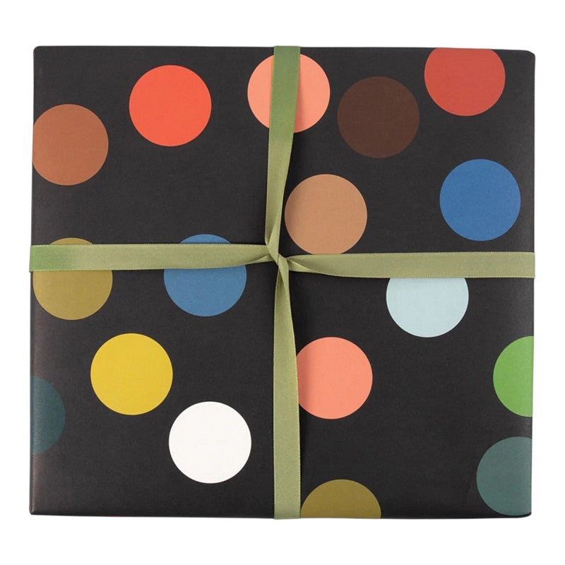 Caroline Gardner Multi Spot Gift Wrap GWE546 in use