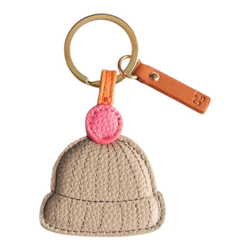 Caroline Gardner Pom Pom Beanie Hat Novelty Keyring NOV165 main