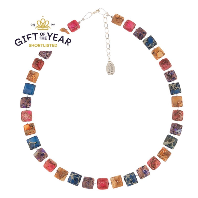 Carrie Elspeth Jewellery Jasper Pillows Full Necklace N1715 main