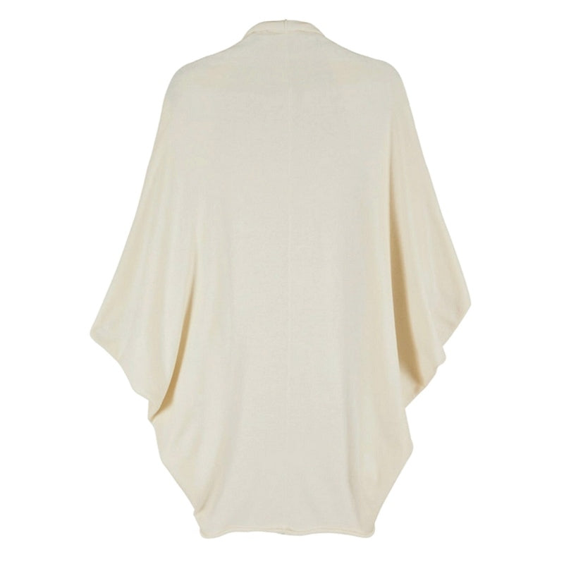 Chalk Clothing Sam Cotton Shawl in Cream on model back