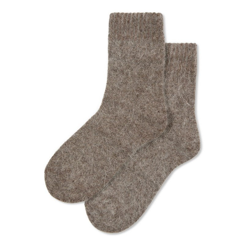 Chalk Clothing UK Soft Angora Socks Mole main