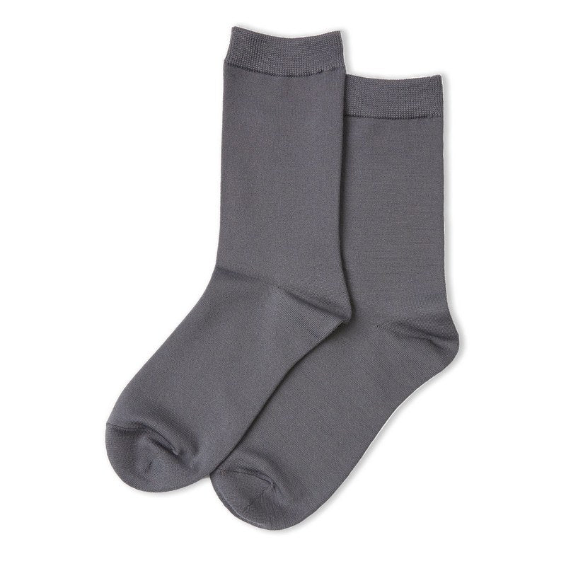 Chalk UK Clothing Luxury Sock Pewter