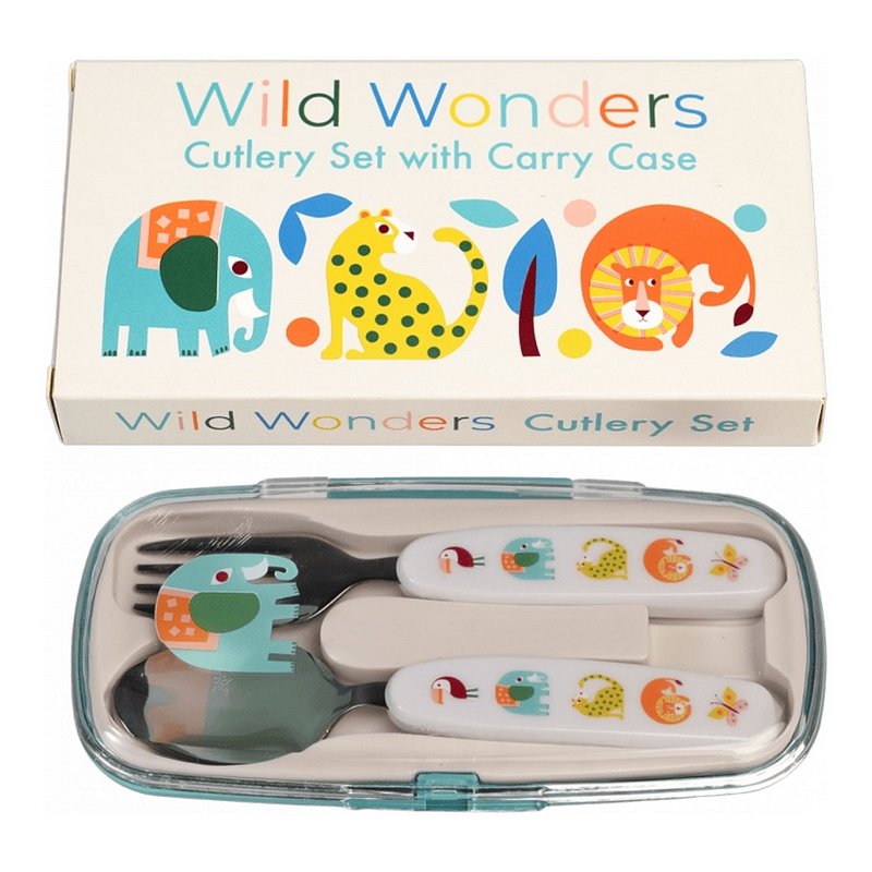 Children's Cutlery Set Wild Wonders 29125 with box