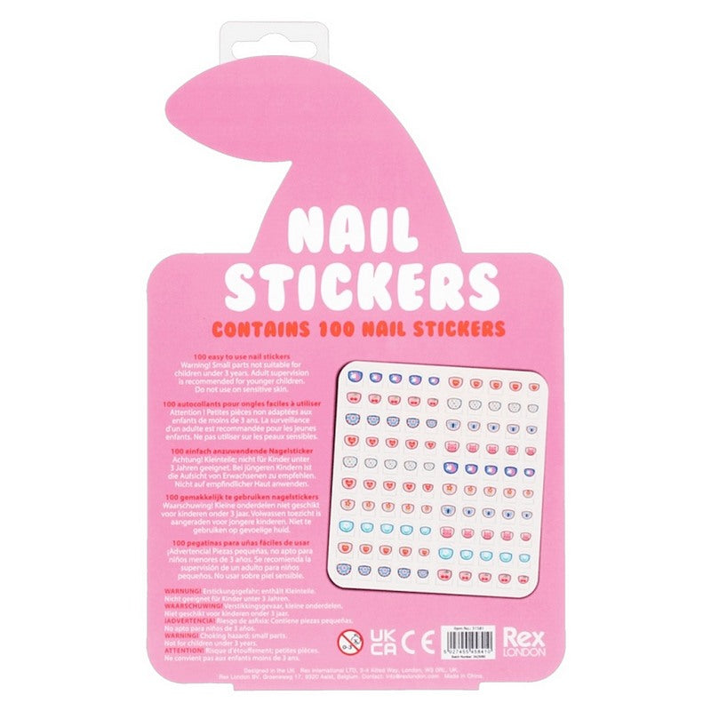 Children's Nail Stickers Cherry 31581 rear